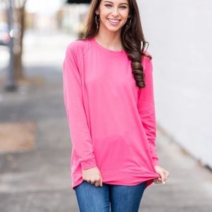 The Mint Julep Slouchy Dolman Shirt